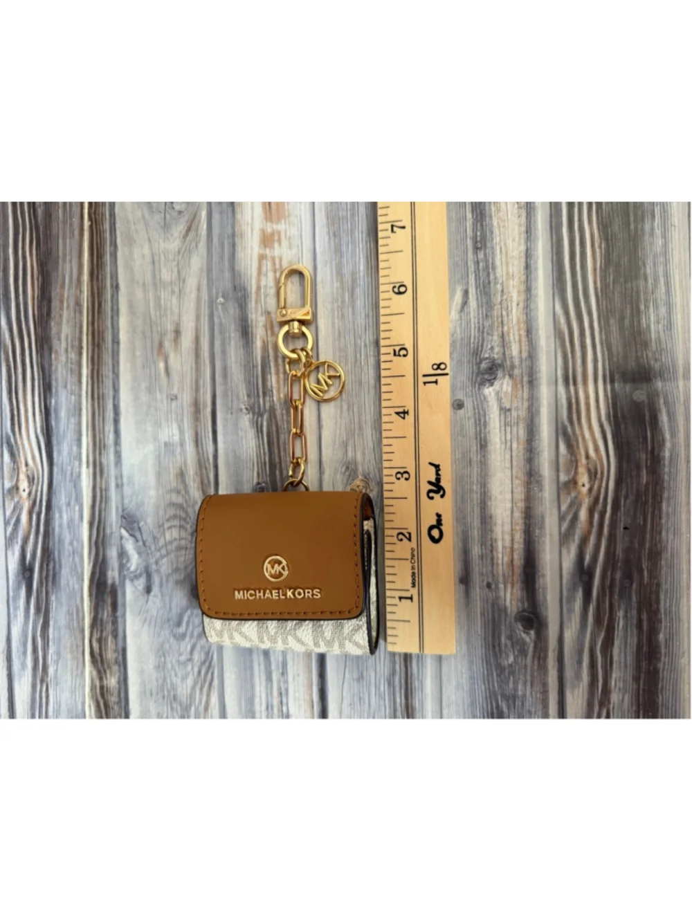 Michael Kors jet set AirPod earbud travel case